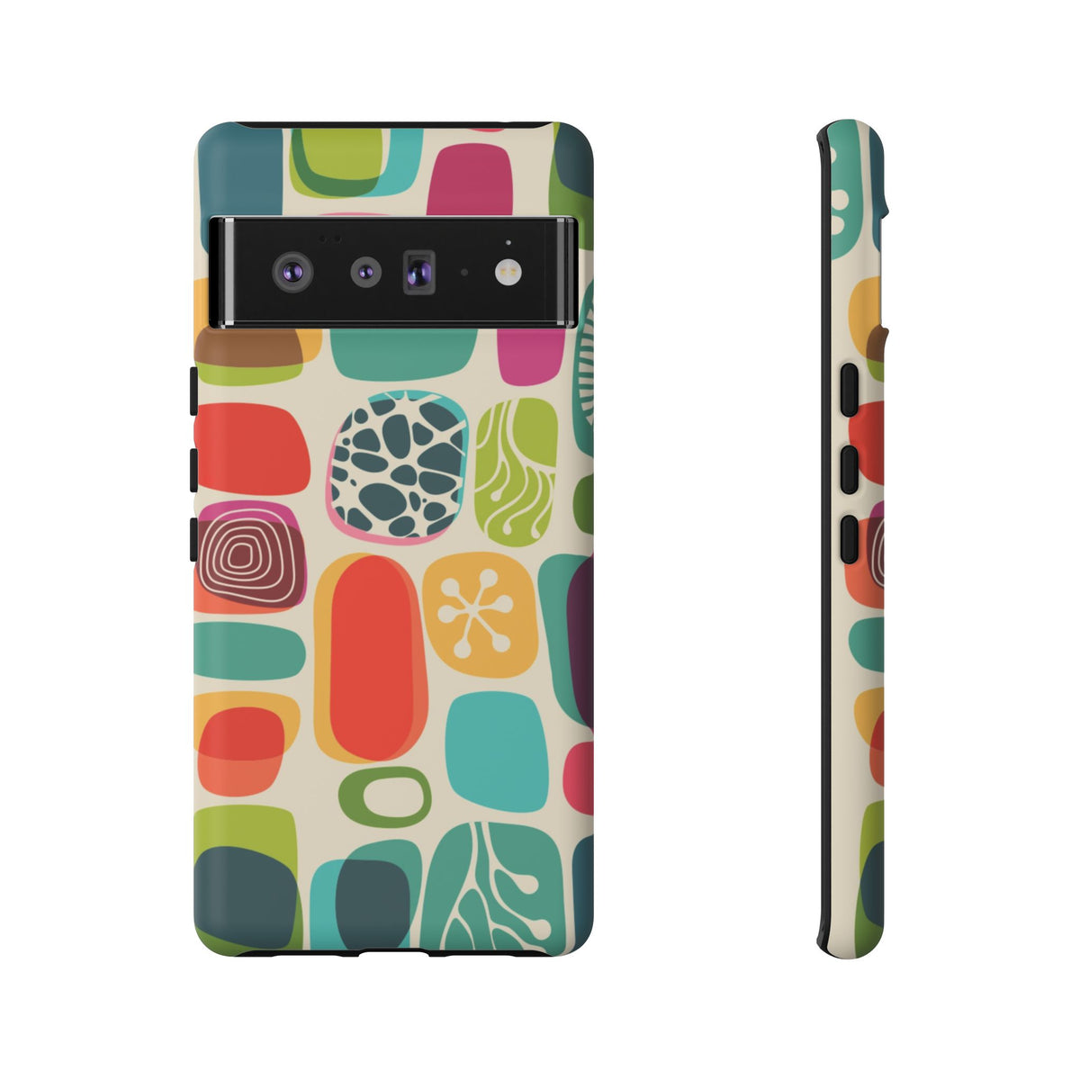 Mid Century Modern Amoeba Designed Tough Phone Case