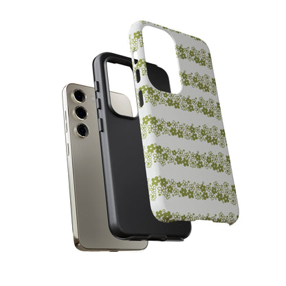 Pyrex Crazy Daisy Spring BlossonFloral Phone Case: Tough Cases with Elegant Green Floral Design, Durable Phone Cover