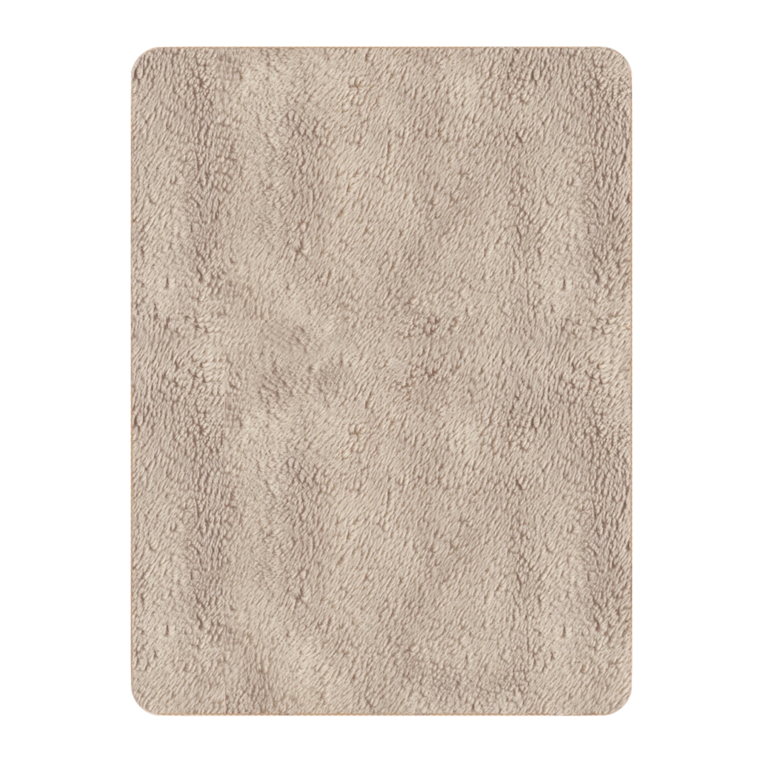 Retro Scandinavian Modern Danish Cozy Floral Tan Sherpa Blanket - Soft Throw Blanket for Home Decor &amp; Gifts - Mid Century Modern Gal