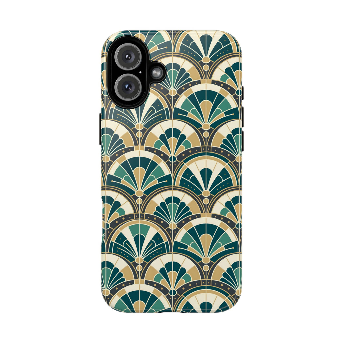 Art Deco Peacock Inspired Tough Phone Case