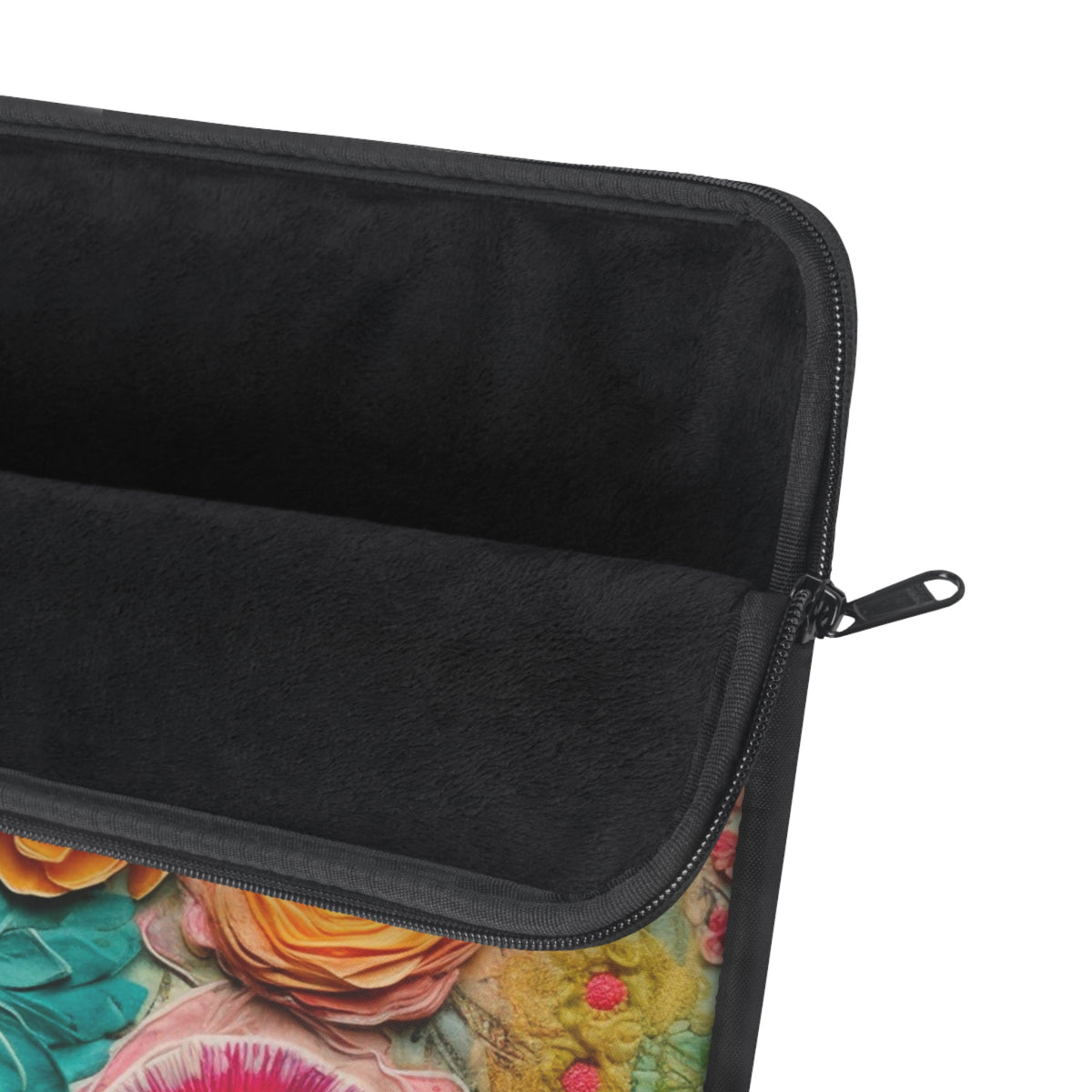 Boho Style, Floral Bohemian Retro Laptop Sleeve - Mid Century Modern Gal