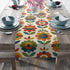 Mid Century Modern Scandinavian Floral Earth Tones Table Runner - Mid Century Modern Gal