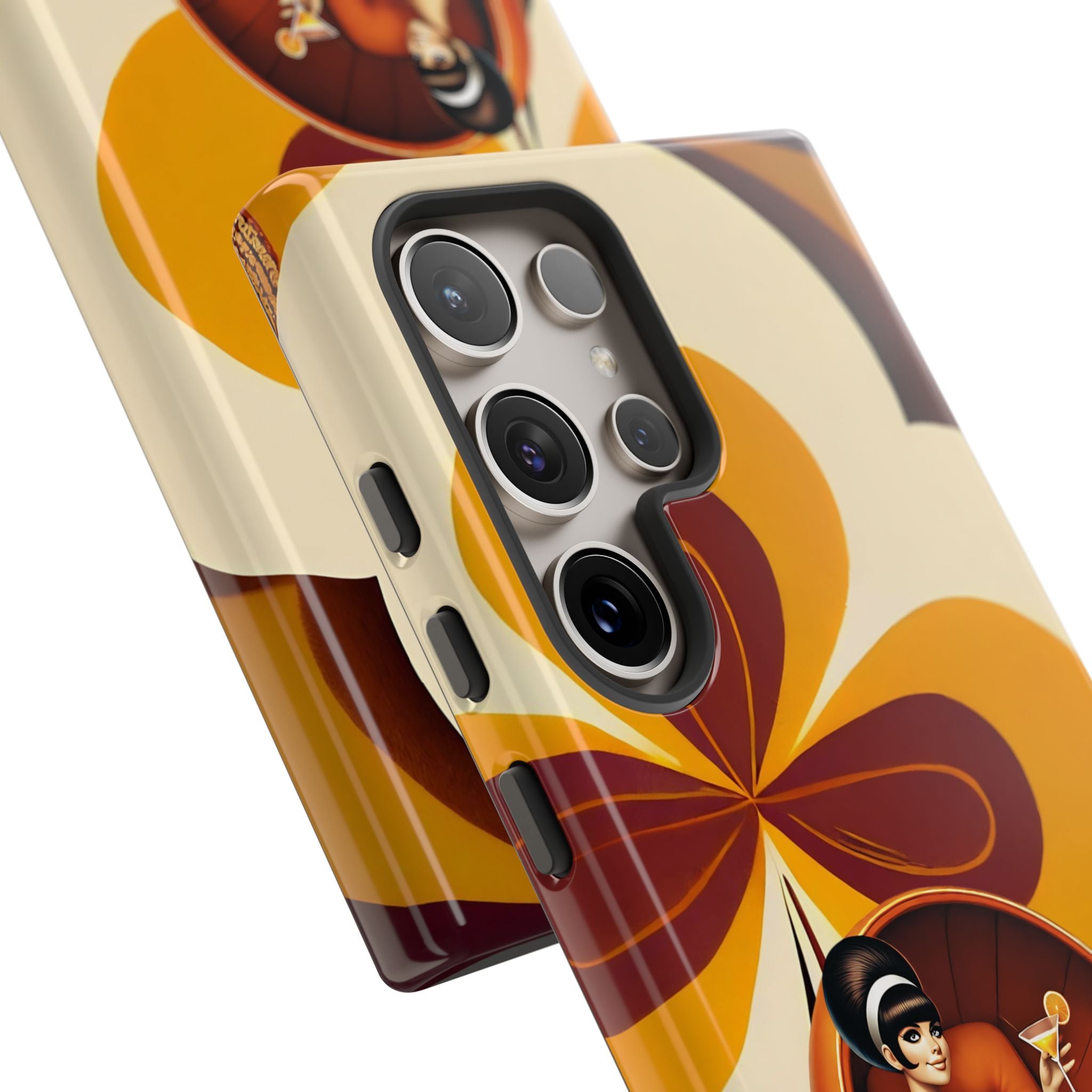 Groovy Mod 60s Retro Flower Power Phone Cases