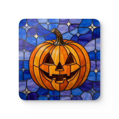 Halloween Stained Glass Style Jack-o&