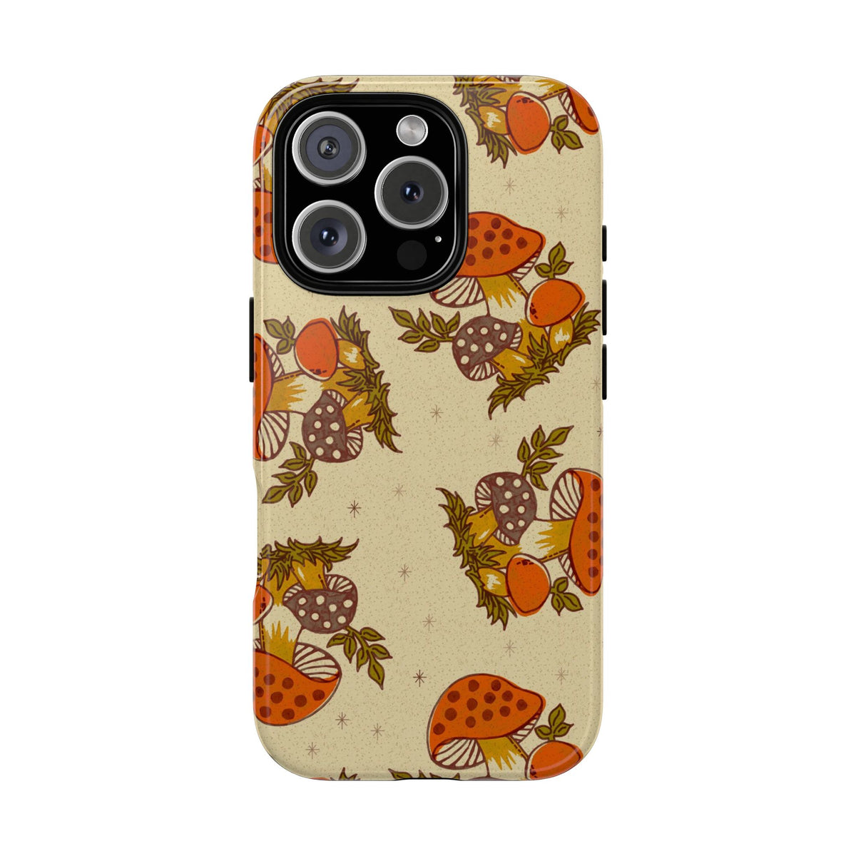 70s Merry Mushroom Groovy Retro Smart Phone Tough Phone Cases