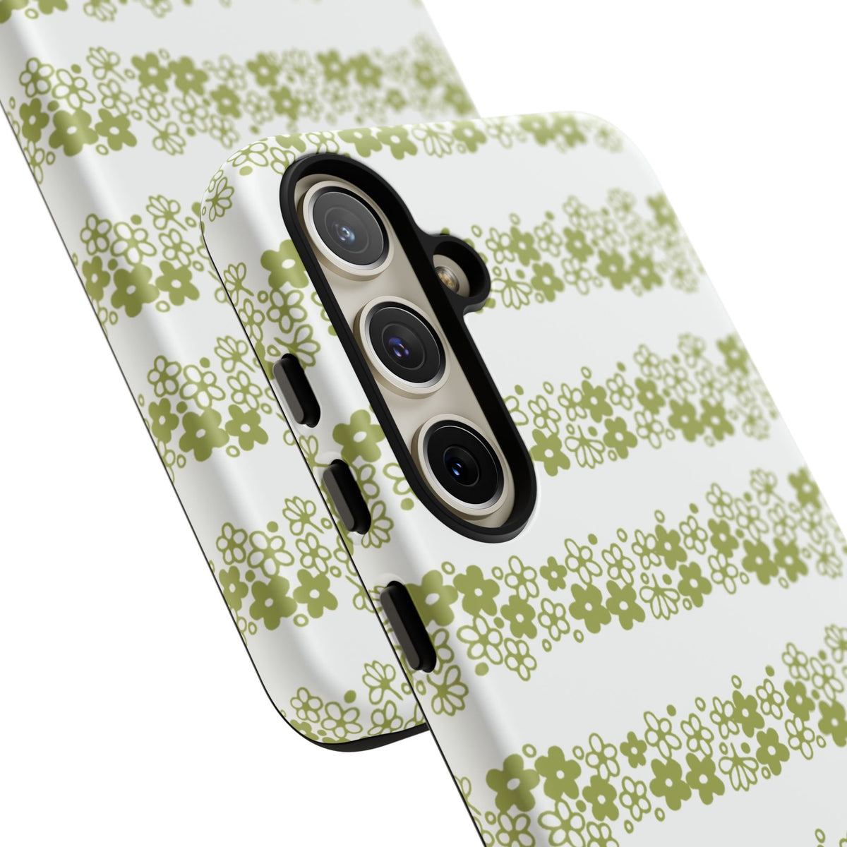 Pyrex Crazy Daisy Spring BlossonFloral Phone Case: Tough Cases with Elegant Green Floral Design, Durable Phone Cover