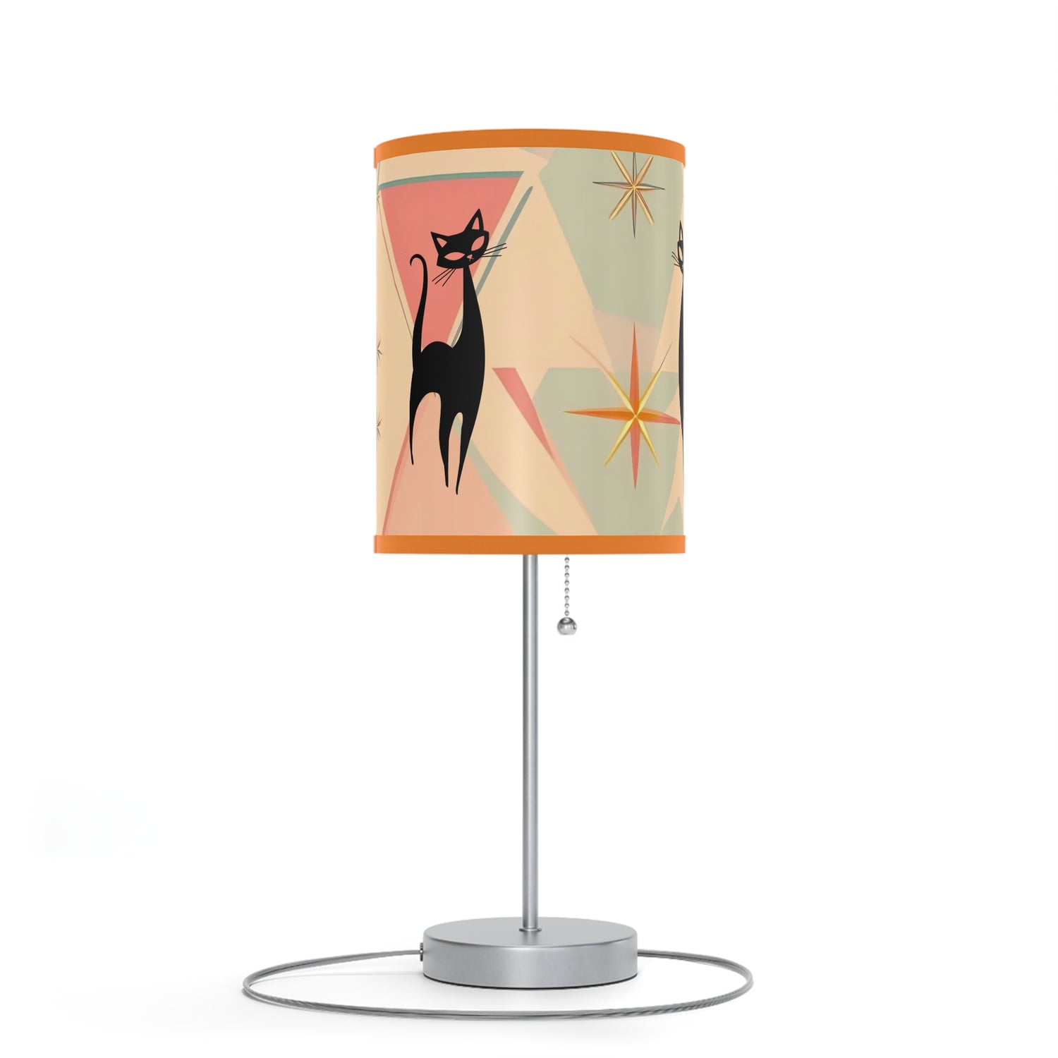 Mid-Century Modern Cat Lamp – Stylish Home Decor for Cat Lovers - Mid Century Modern Gal