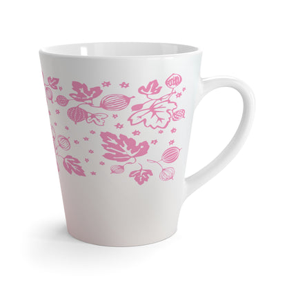 Pyrex Gooseberries Pink Mid Mod Latte Mug