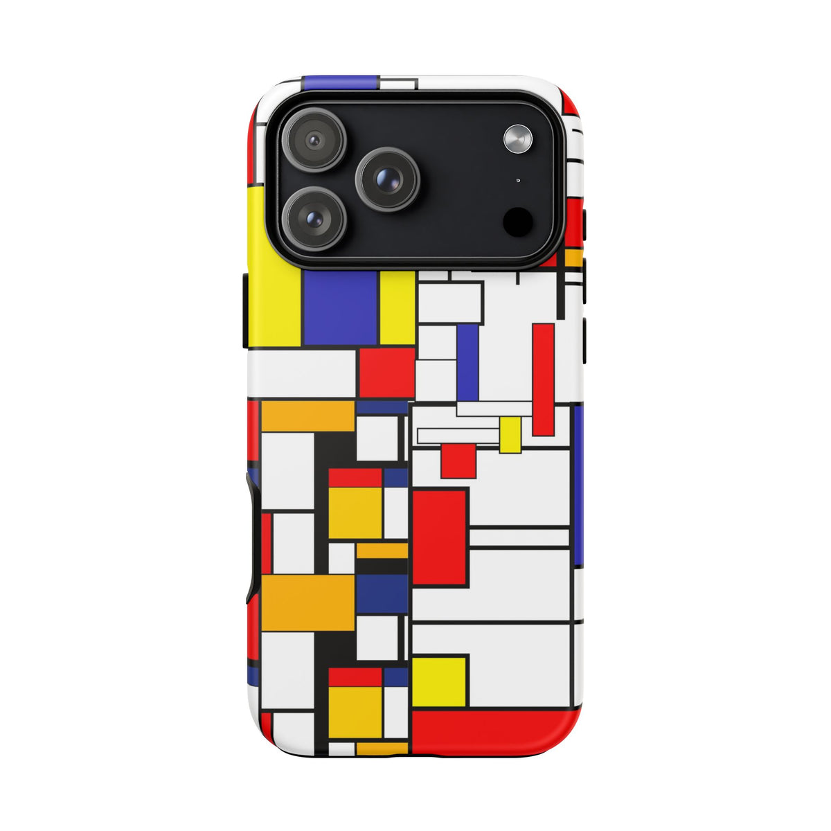 Retro Mod Mondrian, Mid Century Modern Style Tough Phone Case