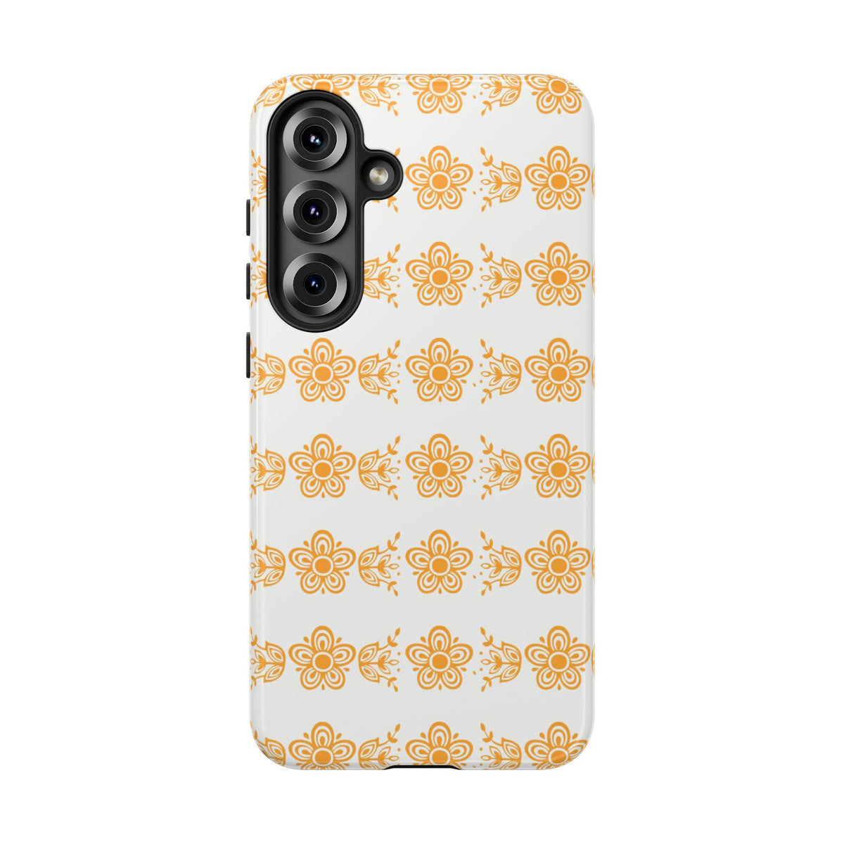 Pyrex Golden Butterfly Floral Phone Case, Tough Cases for Stylish Protection, Gift for Her, Durable, Trendy Floral Design, Cell Phone Cover