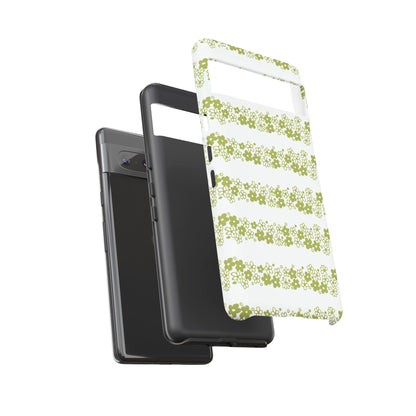 Pyrex Crazy Daisy Spring BlossonFloral Phone Case: Tough Cases with Elegant Green Floral Design, Durable Phone Cover