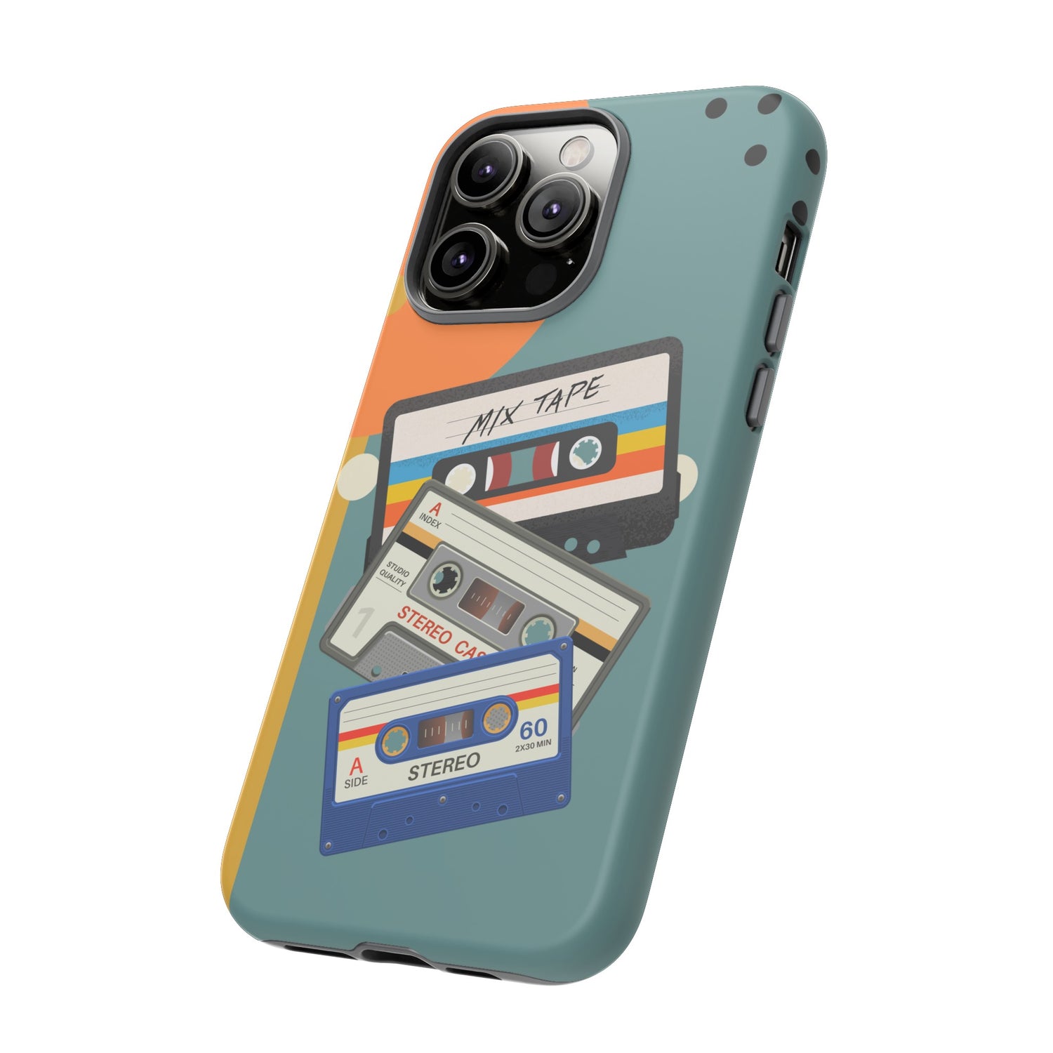 Gen X, Retro Cassettes Mid Mod Smart Phone Tough Cases