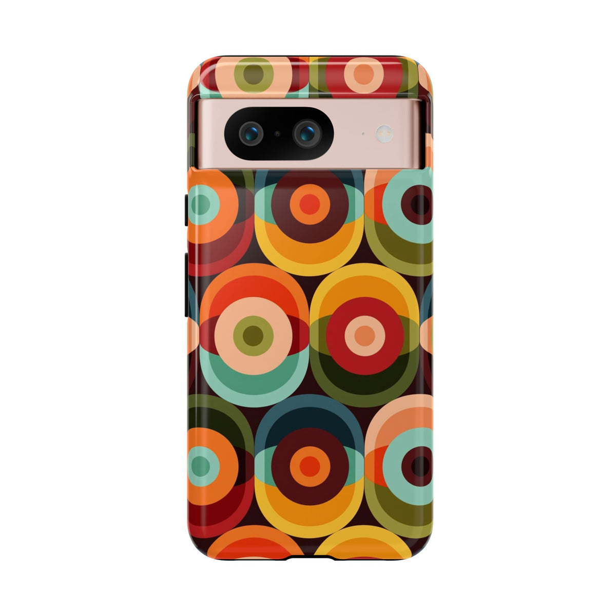 Retro Groovy Space Orb, Funky Fun Tough Phone Case