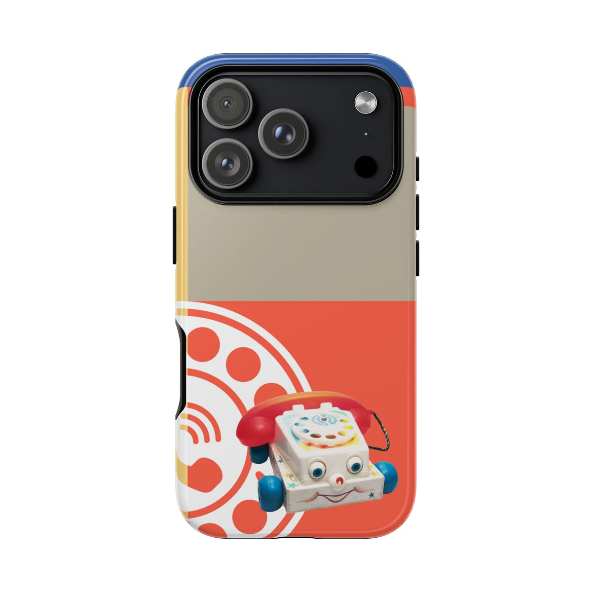 The First Original Phone, Eye Phone, Retro Kitschy Cute Rotary Phone, Tough Phone Cases