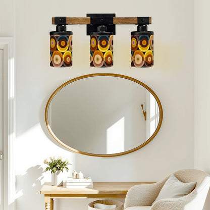 Mid Century Modern Retro Orbs Groovy Vanity Light Fixture - Mid Century Modern Gal