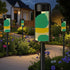 Mid Mod Amoeba Designed Retro Garden Outdoor Solar Lights - Mid Century Modern Gal