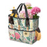 Floral Pink Mid Century Modern Garden Tool Bag - Mid Century Modern Gal