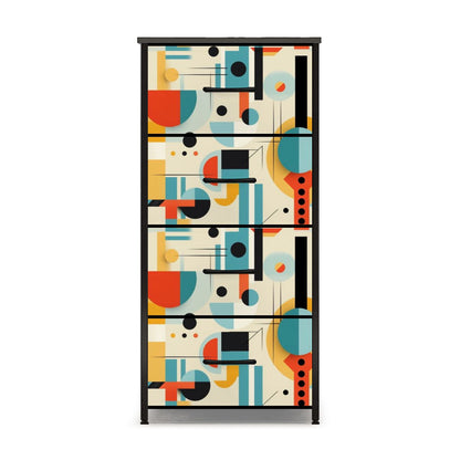 Mid Century Modern Bauhaus Designed 4-Drawer Dresser - Mid Century Modern Gal