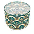 Art Deco Peacock Inspired Lamp SHADE ONLY - For Arc Floor Lamps Only - Mid Century Modern Gal
