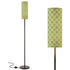 Mid Century Modern Green Geometric Mod MCM Slim Floor Lamp With Remote - Mid Century Modern Gal