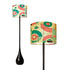 Mid Century Modern Bauhaus Geometric Designed, Teardrop Shaped Floor Lamp - Mid Century Modern Gal