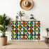 Retro Groovy Record Storage, Sideboard Wooden Storage Cabinet - Mid Century Modern Gal