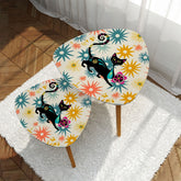 Atomic Retro Black Cat, Starburst, Mid Century Modern Kitsch Nesting Tables - Mid Century Modern Gal