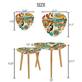 Kitschy Cats, Mid Century Modern Quirky Fun Nesting Tables - Mid Century Modern Gal