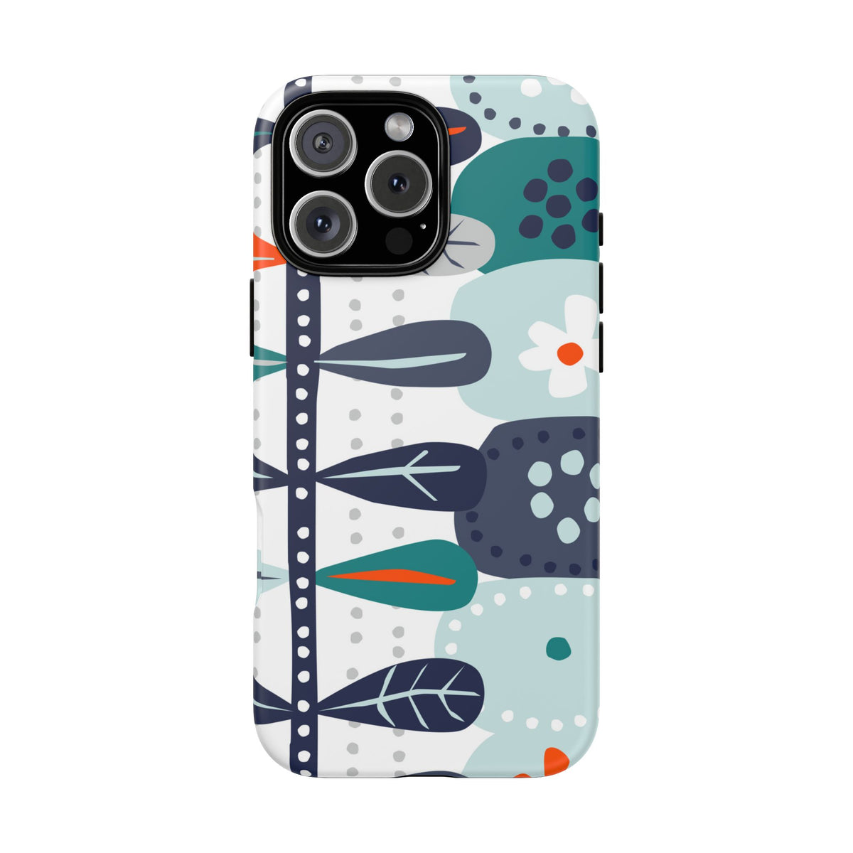 Scandinavian Modern Floral Nordic Hygge Tough Phone Case