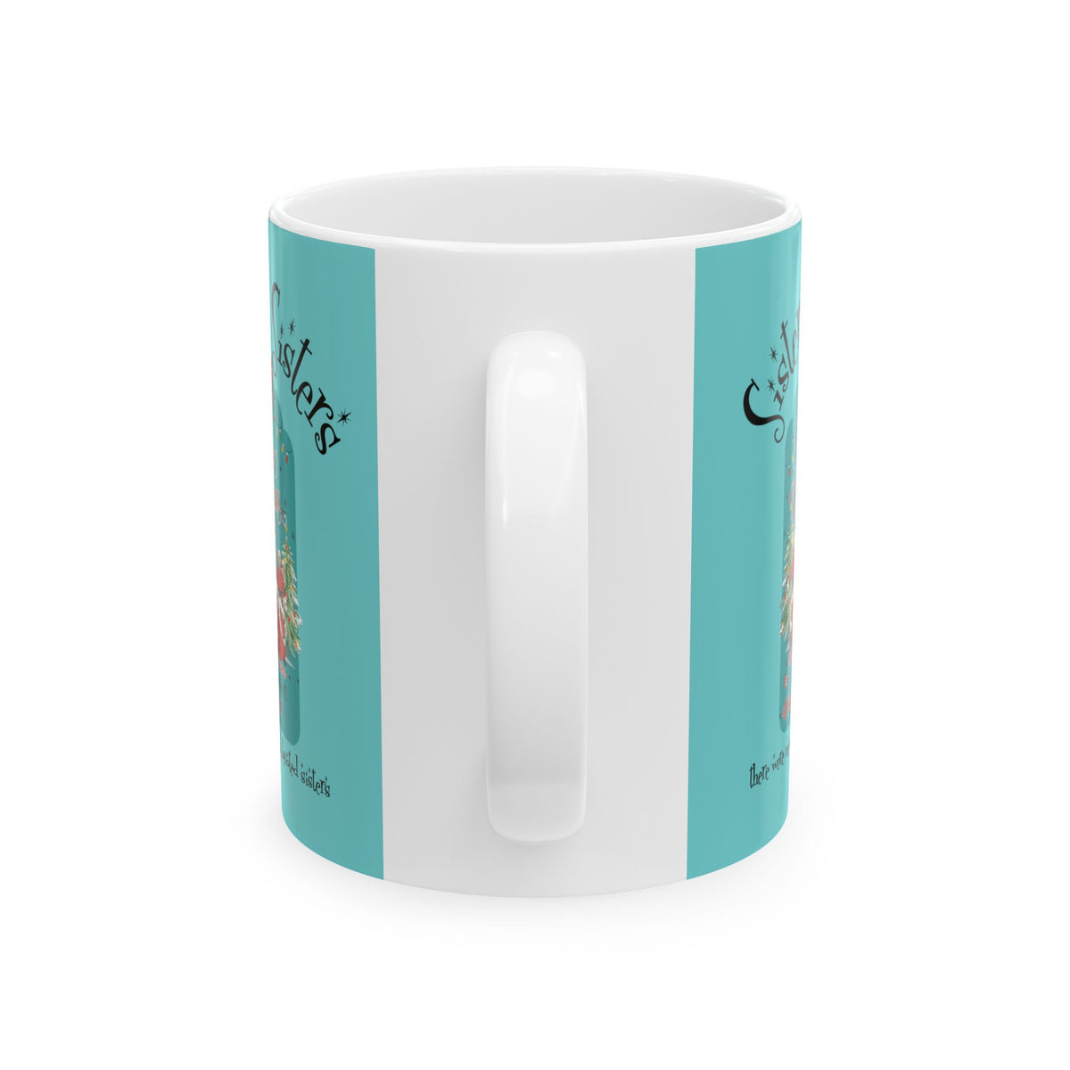 Sister Sister Holiday White Christmas Wallace And Davis Holiday Movie, Kitschy Retro Gift for Her - Mid Century Modern Gal