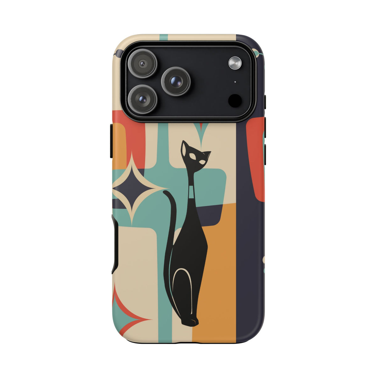 Atomic Cat, Sexton Cat, Mid Mod, Retro Geometric, Starburst Tough Phone Cases