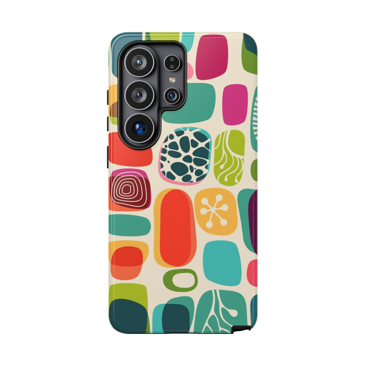 Mid Century Modern Amoeba Designed Tough Phone Case