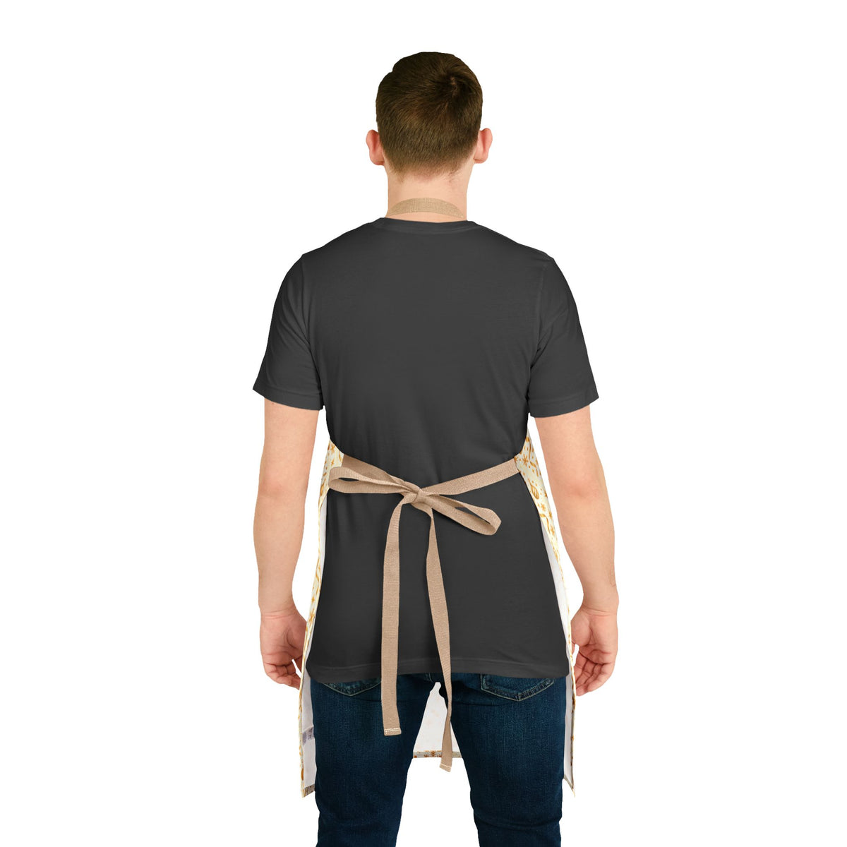 Mid Century Modern Christmas Martini Dapper Gay Male Couple Apron