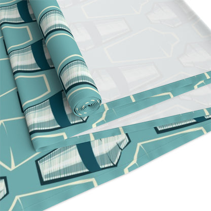 Mid Century Modern Barware Martini Shaker Modern Table Runner - Mid Century Modern Gal