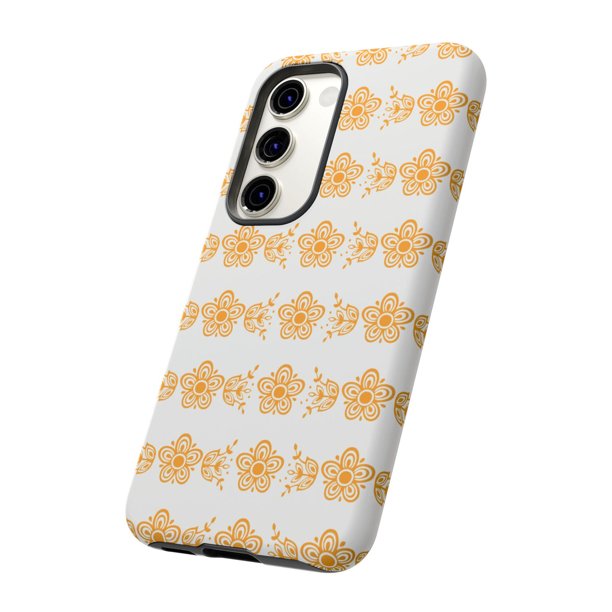 Pyrex Golden Butterfly Floral Phone Case, Tough Cases for Stylish Protection, Gift for Her, Durable, Trendy Floral Design, Cell Phone Cover