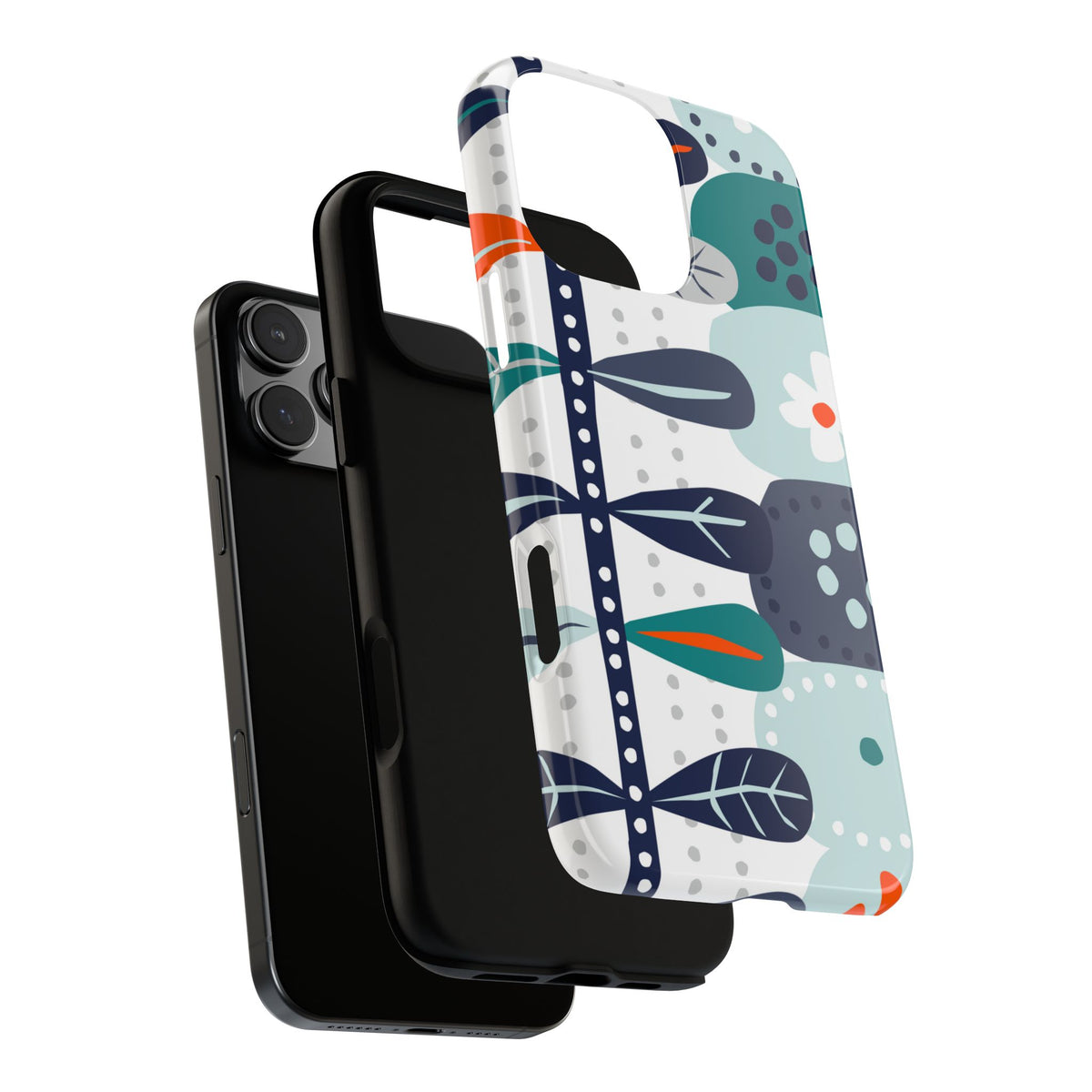 Scandinavian Modern Floral Nordic Hygge Tough Phone Case