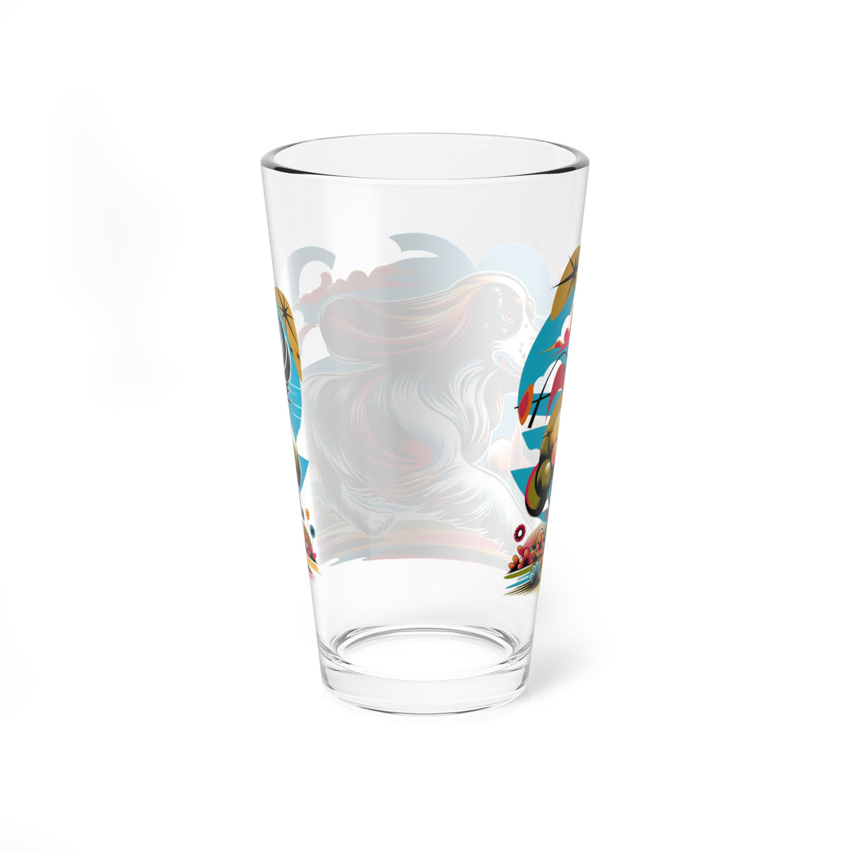 King Cavalier, Charles Spaniel Dog Mid Mod Retro Atomic Barware - Mid Century Modern Gal