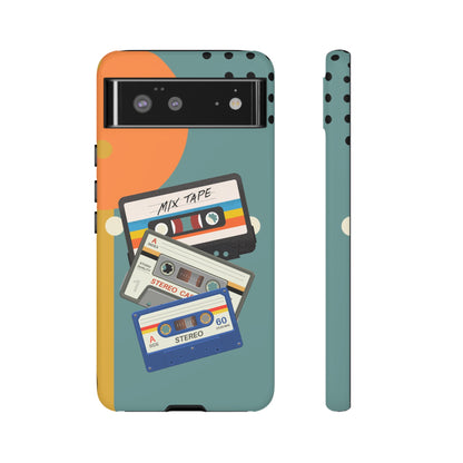 Gen X, Retro Cassettes Mid Mod Smart Phone Tough Cases