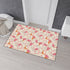 Mid Century Modern Dancing Kitschy Quirky Flamingos Print Heavy Duty Floor Mat - Vibrant Indoor/Outdoor Rug for Home Décor - Mid Century Modern Gal