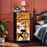 Retro Groovy 70s Sunshine Mid Mod Hippie Vibes and Atomic Cat 4-Drawer Dresser - Mid Century Modern Gal