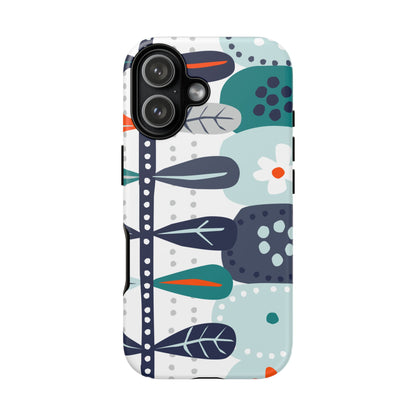 Scandinavian Modern Floral Nordic Hygge Tough Phone Case