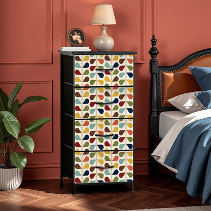 Scandinavian Modern Danish Mid Century Modern 4-Drawer Dresser - Mid Century Modern Gal