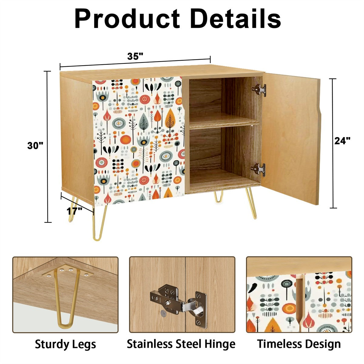 Mid Century Modern Scandinavian Modern Danish Wooden Storage Cabinet - Mid Century Modern Gal