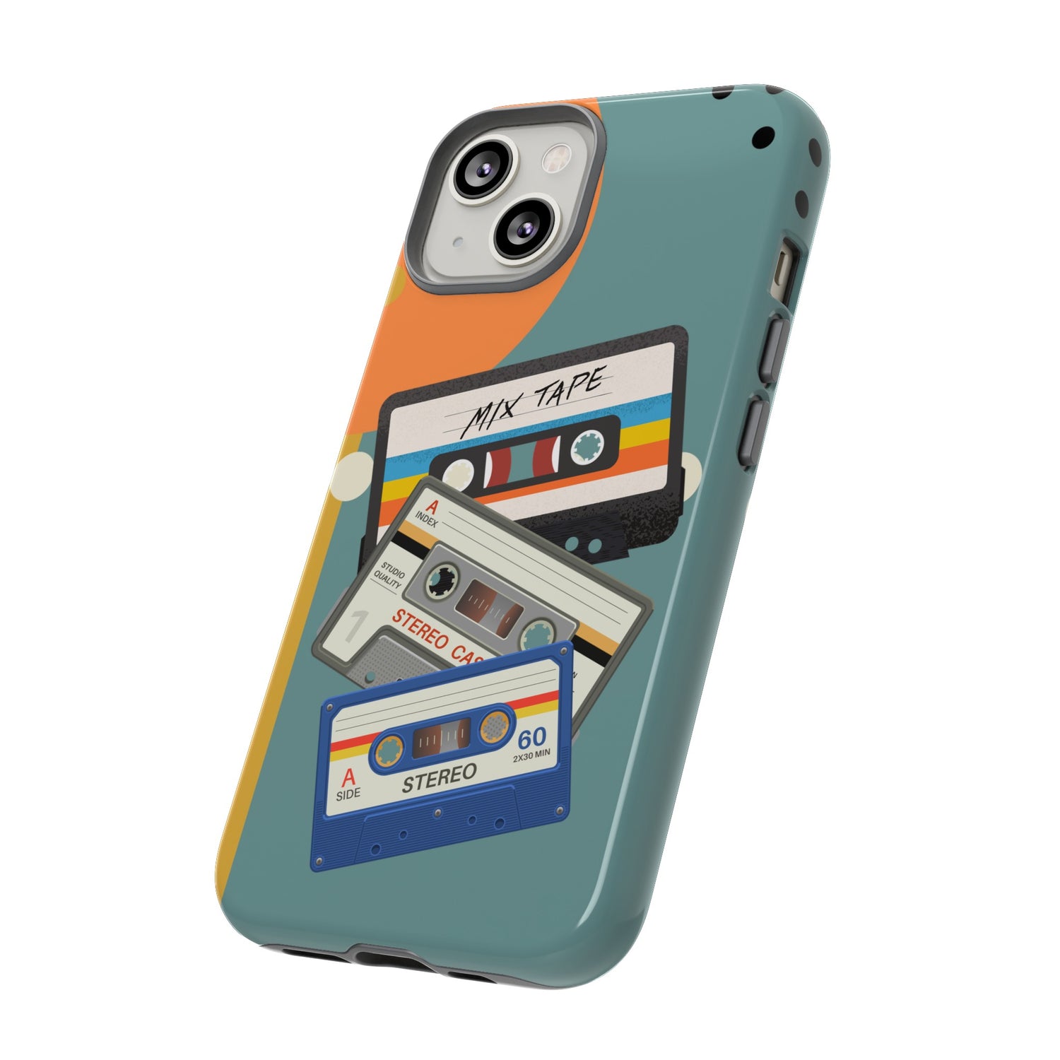 Gen X, Retro Cassettes Mid Mod Smart Phone Tough Cases