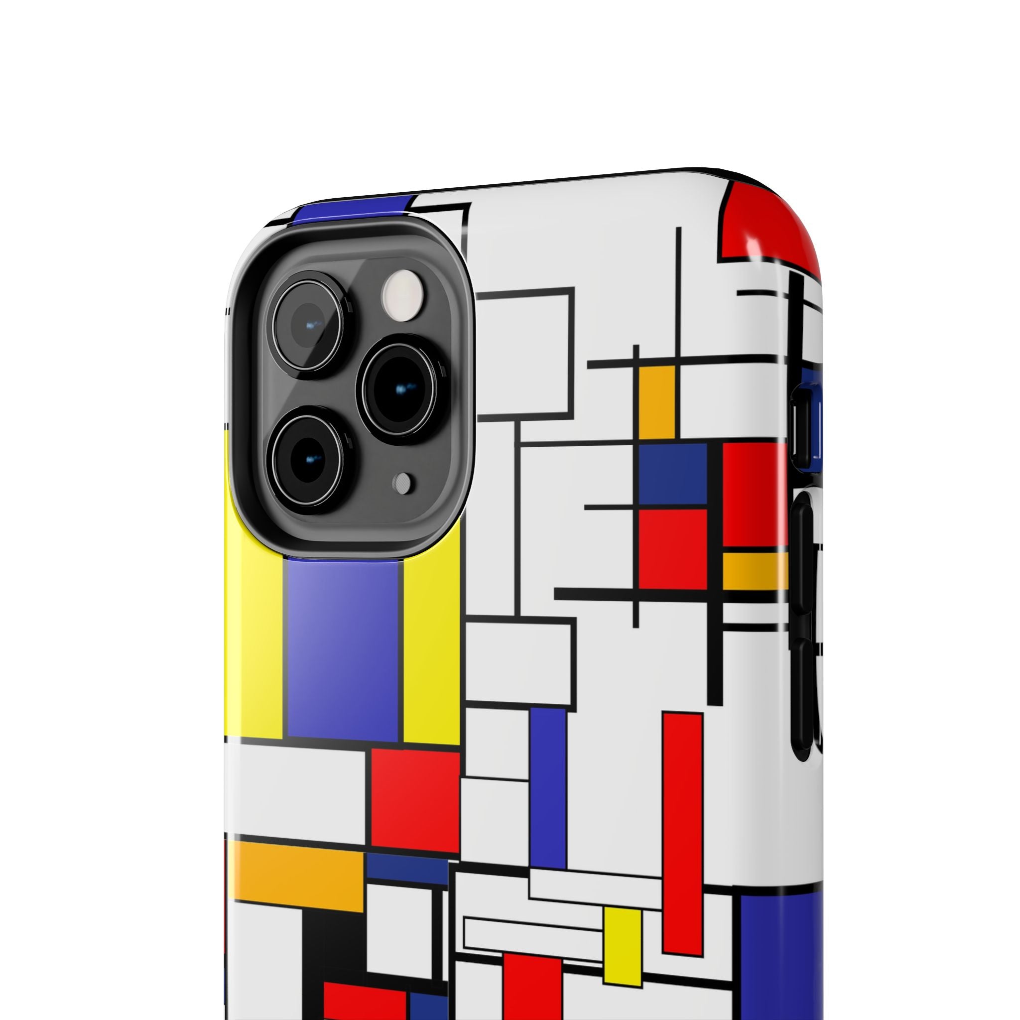 Retro Mod Mondrian, Mid Century Modern Style Tough Phone Case