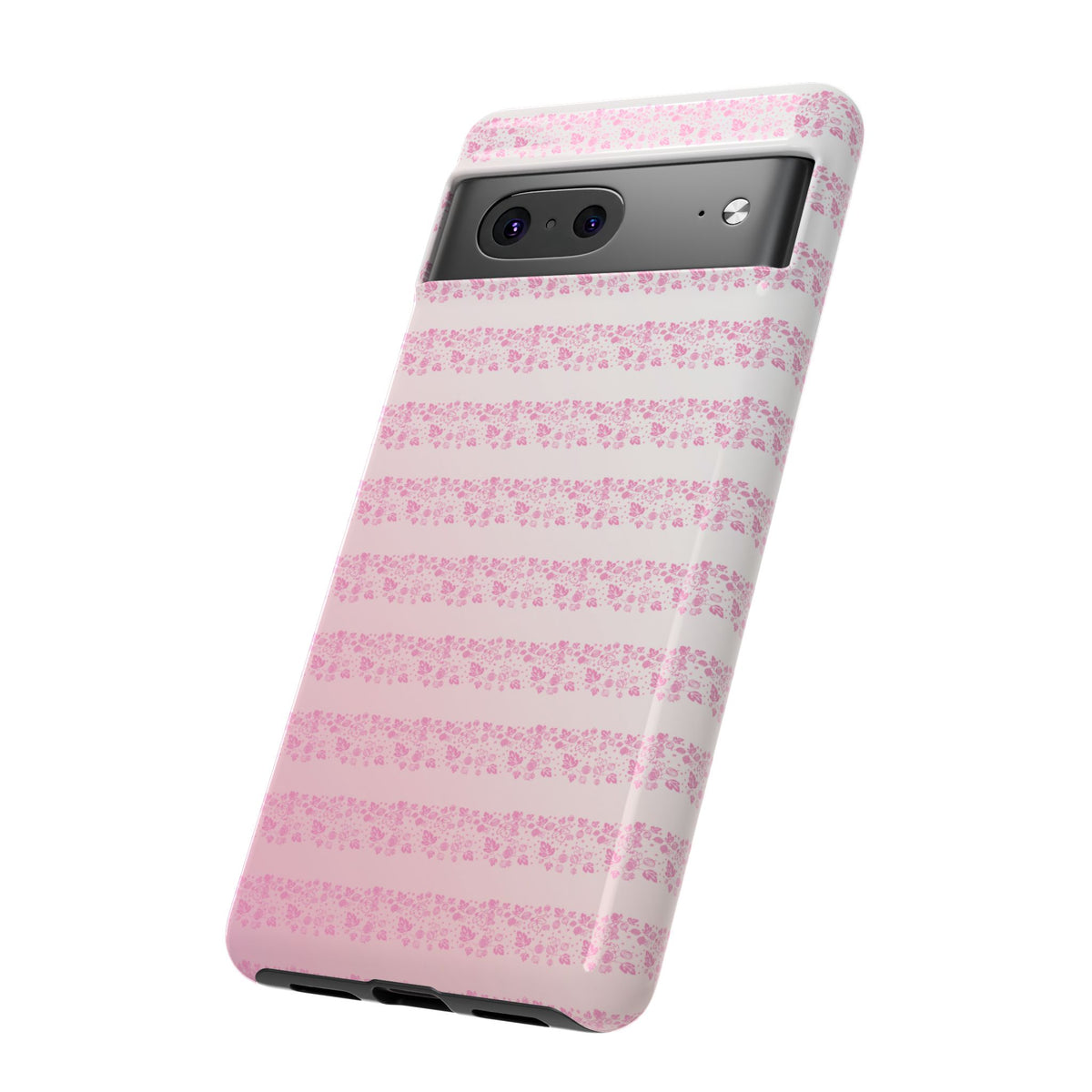Pink Pyrex Gooseberry Striped Phone Case, Stylish Phone Cover, Tough Protective Case, Cute Cell Phone Case, Trending Gift for Her