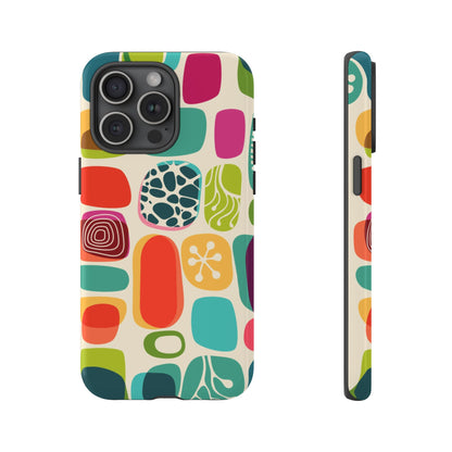 Mid Century Modern Amoeba Designed Tough Phone Case