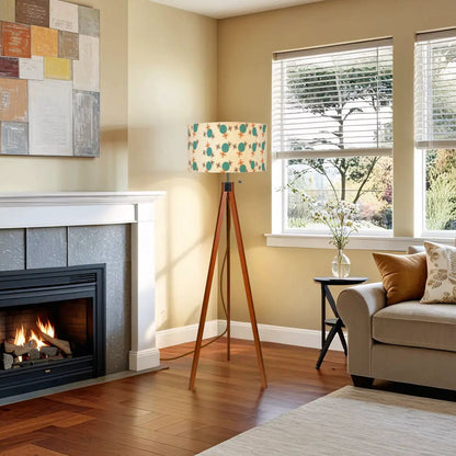 Mid Century Modern Retro Jacks, Kitschy Mod Tripod Floor Lamp - Mid Century Modern Gal