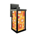 Mid Mod Geometric Yellow, Orange Retro Wall Sconce, Indoor Outdoor Entry Patio Wall Light - Mid Century Modern Gal