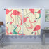 Mid Century Modern Flamingo Kitschy Fun Quirky Retro Window Curtains (two panels) - Mid Century Modern Gal